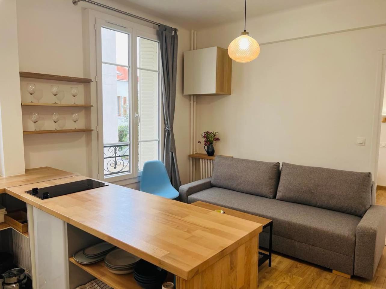 Cachan Bel Apartement 12 Minute Direct A Paris Centre Extérieur photo